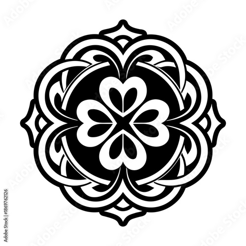 Glyph Style Victorian Icon