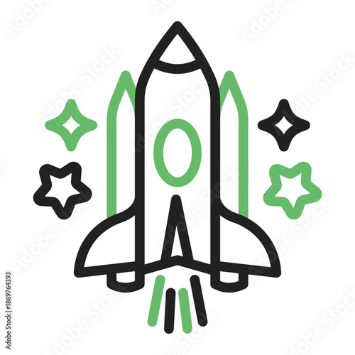 Soaring Dreams: An illustration of a spaceship ascending into the cosmos, propelled by powerful engines, surrounded by twinkling stars, and embodying the spirit of exploration and innovation.