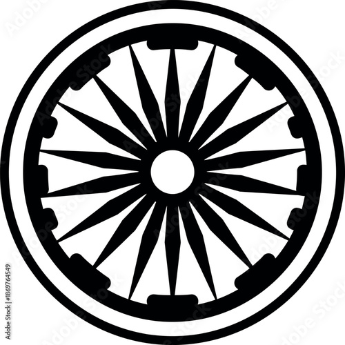 Ashoka chakra symbol