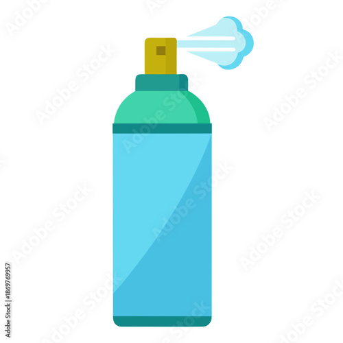green spray bottle