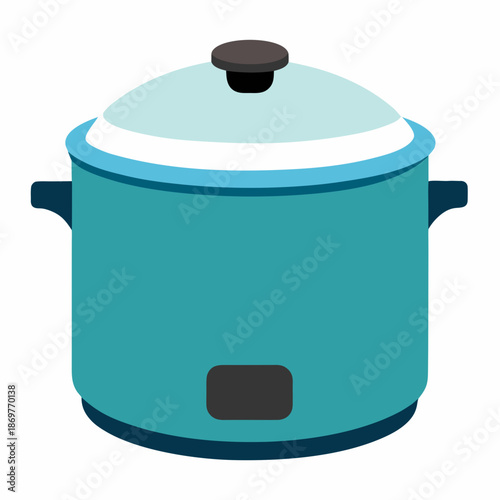 cooking pot on a white background