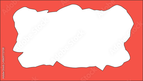 Abstract expressive modern form vector for background, poster, branding, and creative layouts