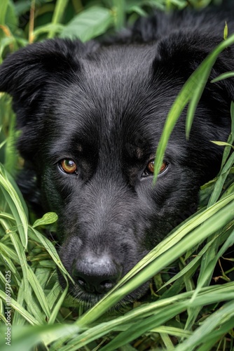 Mysterious Dog in the Wild