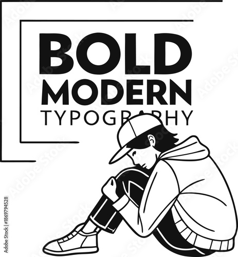 Vector illustration of a cartoon hockey player with a ball and a baseball player drawing featuring sport art for a people poster sketch of men players