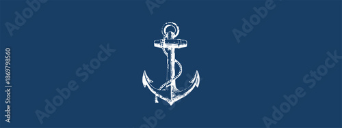 Anchor antique vector drawing T shirt design. Download it now 