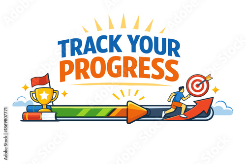 Track your progress: achieving goals with determination and success