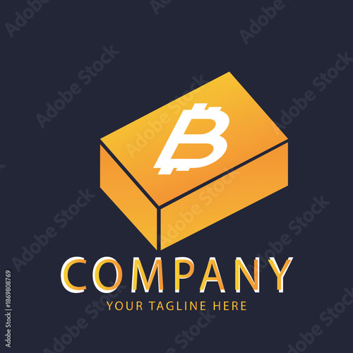 The B logo is shaped like the letter B, with abstract and elegant colors.