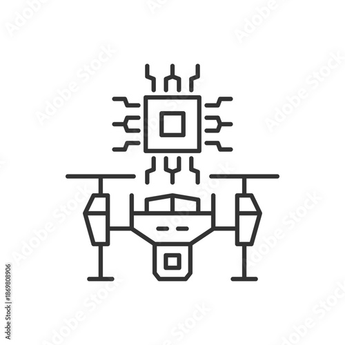Drone Chip Icon
