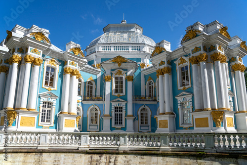 Tableau sur toile Hermitage Pavilion close-up. Tsarskoye Selo (Saint Petersburg)
