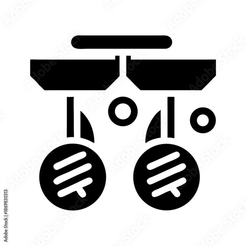 Medical phoropter or vision testing equipment for professional eye examination