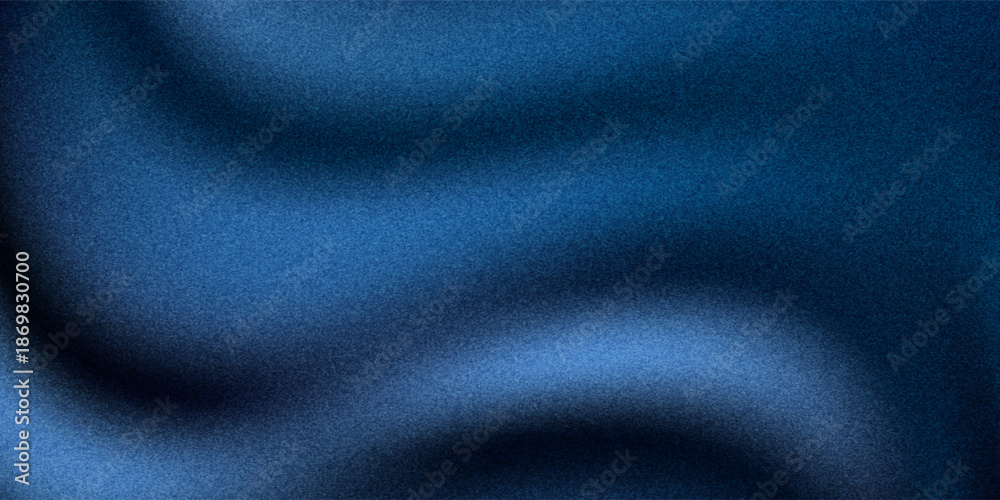 Obraz premium Abstract dark background. Silk satin fabric. Navy blue color. Elegant background with space for design. Soft wavy folds. Christmas, birthday, anniversary, award. Template.