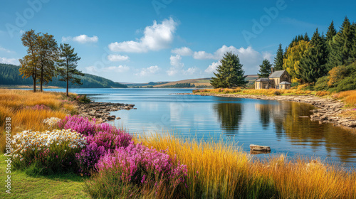 Kielder water reservoir and...