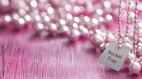 "Nickel Free" tag on jewelr...