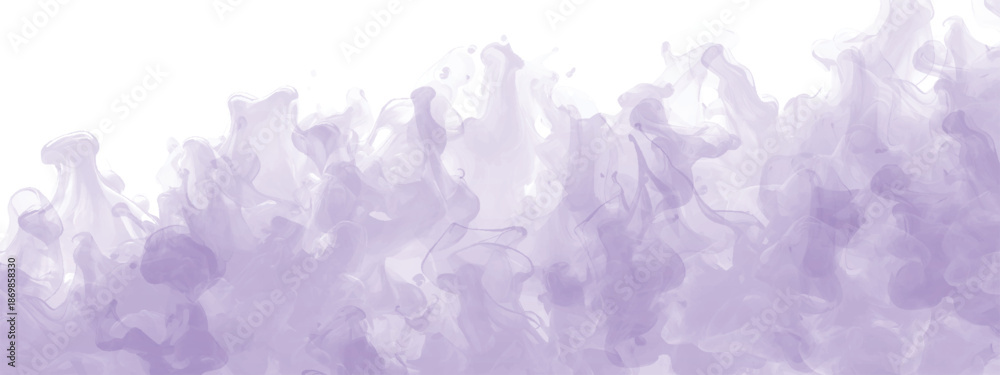 Fototapeta premium Decorative Abstract Watercolor Texture with Soft Brush Blending