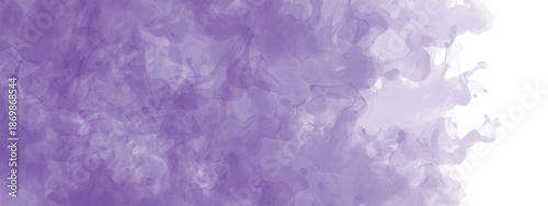 Hand Painted Abstract Watercolor Surface with Flowing Artistic Shapes