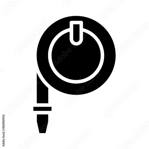 Water pipe icon Hose Icon sink pipe vector icon plumbing icon Sewer system icon. Solid filled vector illustration with main sewer pipe Hose icon elements. graphics icon