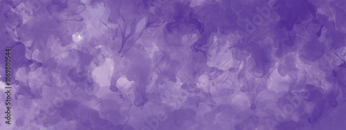 Calm Abstract Watercolor Surface with Smooth Organic Paint Transitions