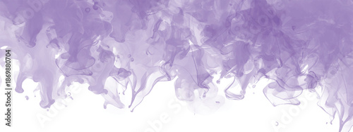 Abstract Paint Wash Background with Calm Flowing Watercolor Patterns