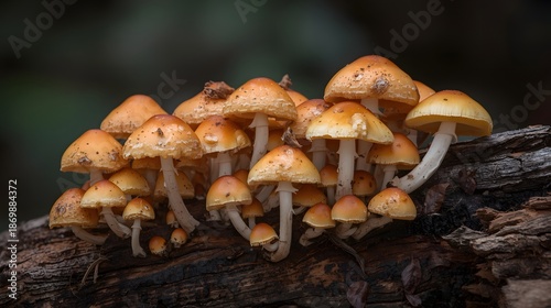 mushrooms in the forest