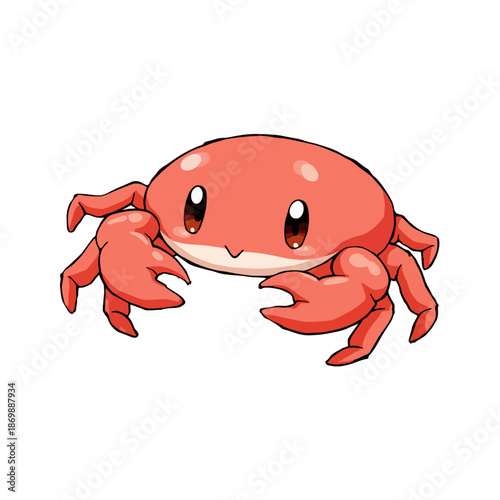 Cute Crab Clipart 04