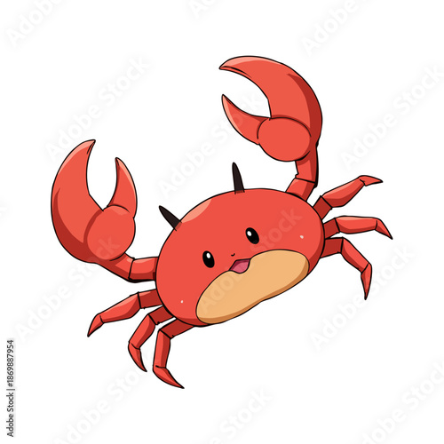 Cute Crab Clipart 05