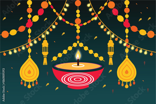 The image features a lit candle placed in a bowl surrounded by decorative lights. The warm glow of the candle adds an inviting ambiance, while the lights create a soft, enchanting circle around it