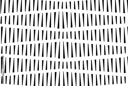 Black and white barcode pattern on a white background