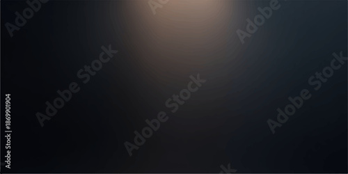 Dark background with blurry light beam shining down from top center