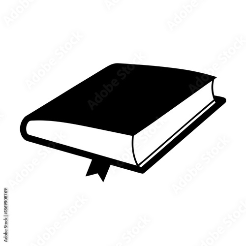 A monochrome book illustration with a simple and elegant design aesthetic