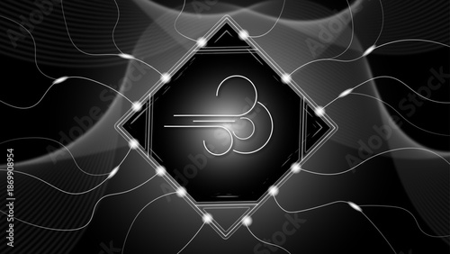 Element Air, Luft, Wind, Icon