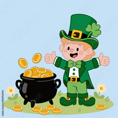 illustration Leprechaun