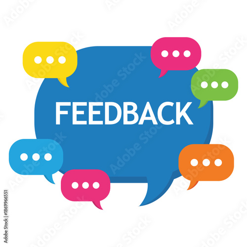 Constructive Feedback: A visual representation of constructive feedback and dialogue, where diverse perspectives converge, encouraging thoughtful exchanges of ideas.