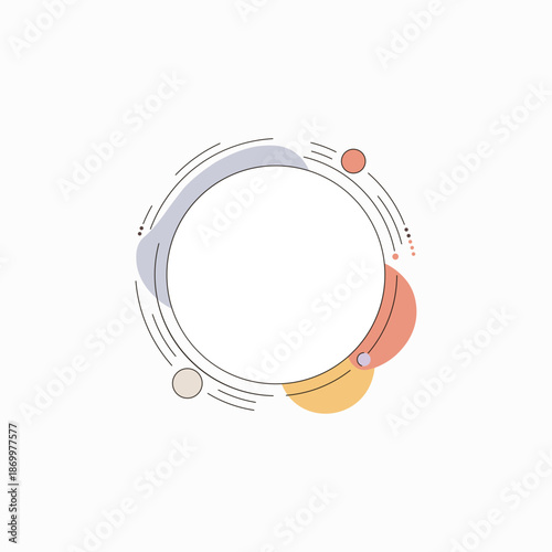 Modern Vector Profile Picture Template for Social Media and Branding