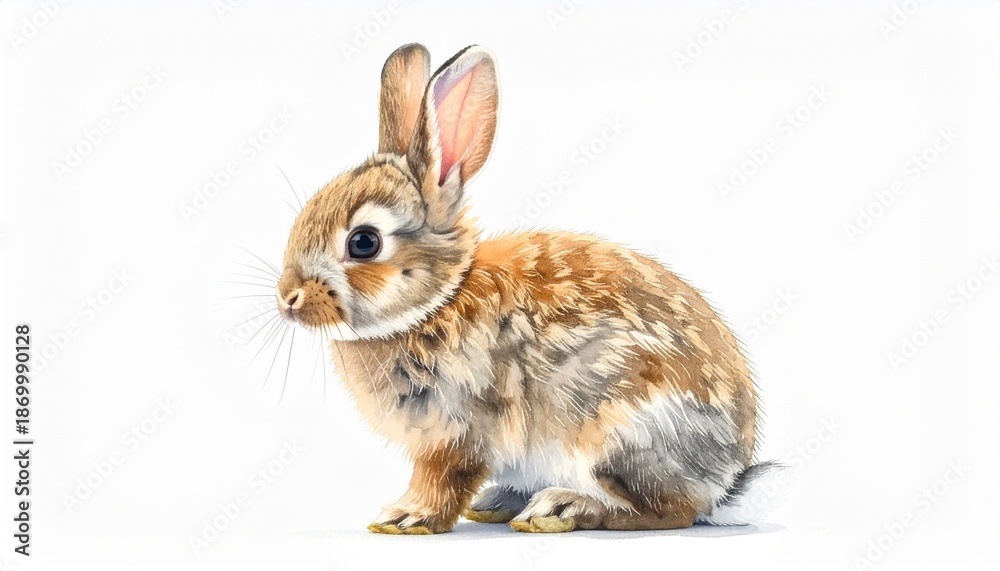 Fototapeta premium Ein kleines Kaninchenbaby