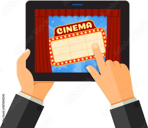 online movie concept