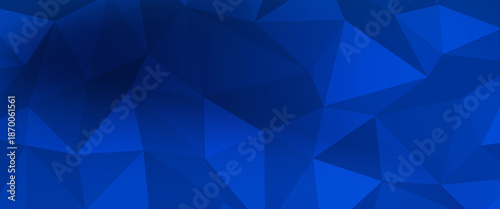 Dark BLUE vector abstract polygonal pattern. Creative geometric illustration in Origami style with gradient. Brand-new design for your business.