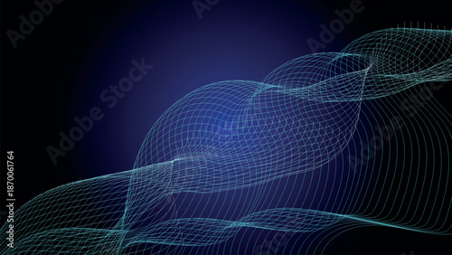 blend abstract background wave design