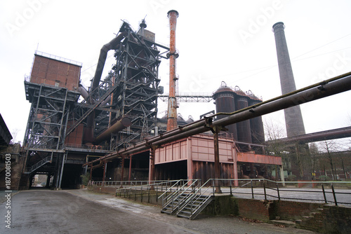 famous industry park in duisburg