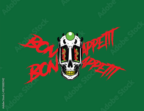 christmas cute monster kaiju for kids background for halloween