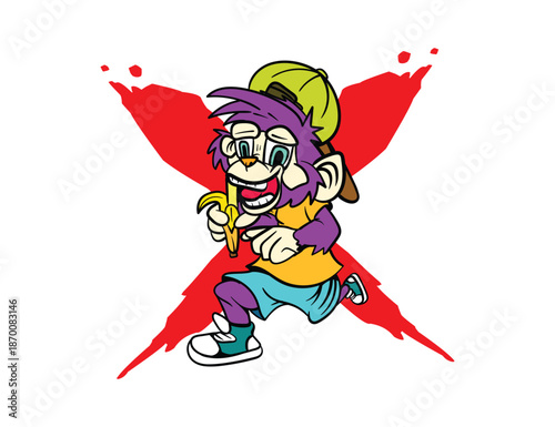 christmas cute monster kaiju for kids background for halloween