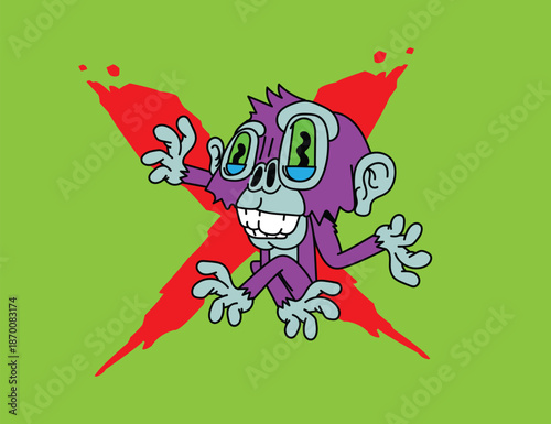 christmas cute monster kaiju for kids background for halloween