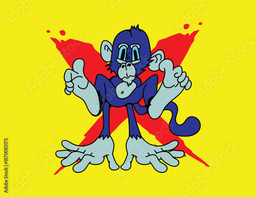 christmas cute monster kaiju for kids background for halloween