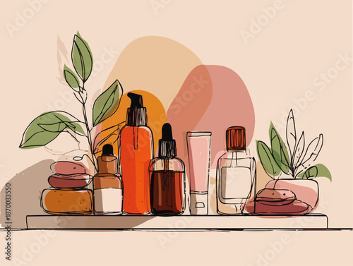 bathroom cosmetic set