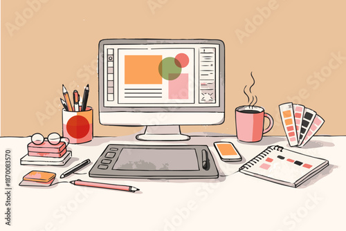 Line drawing Designer set- Line Drawing