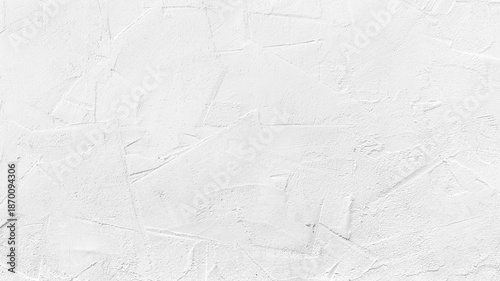 Photos Texture of white plaster on a concrete wall handmade
