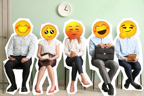 Business people with happy ...