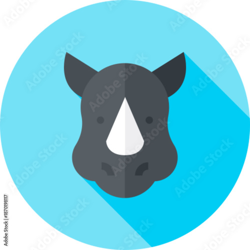 Rhinoceros wildlife animal