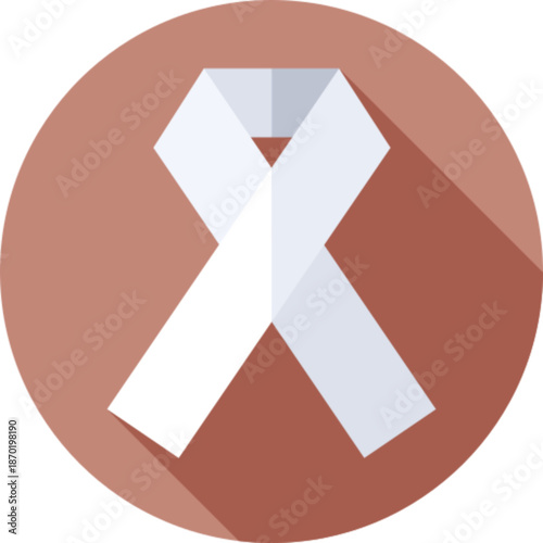 Awareness ribbon support cause