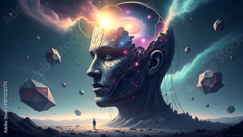 Surreal Concept Art Scene with Dreamlike Fantasy and Creative Imagination