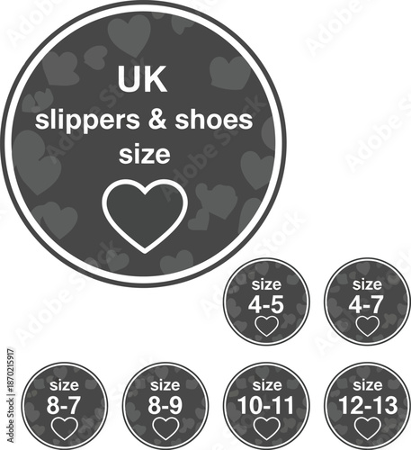 Uk slipper and shoe size guide chart for accurate footwear sizing